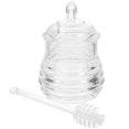 thumbnail image 2 of 1 Ensemble Pot à Miel en Plastique Contenant à Miel Transparent Pot de Rangement pour Miel avec Tige, 2 of 8
