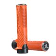 thumbnail image 1 of BMX Handlebar Grips - Double Locking - for Mountain Bike Orange, 1 of 8