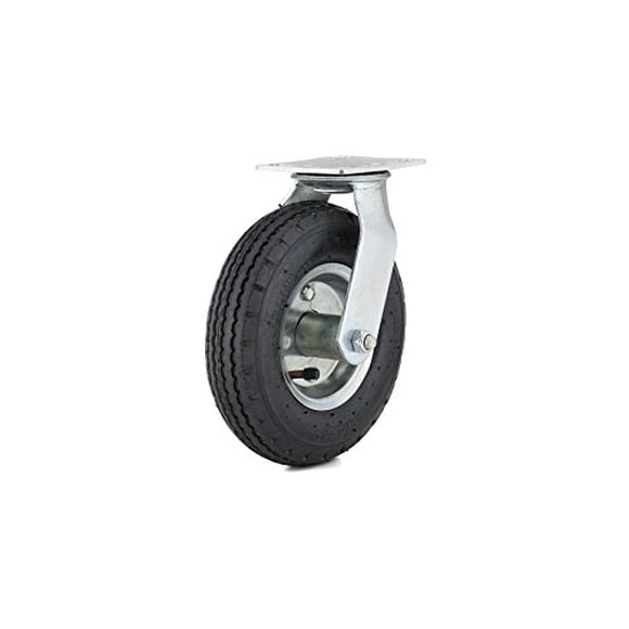 Richelieu Hardware F26488 Industrial Pneumatic Casters - Swivel - 8" Wheel Diameter, 8" x 2 1/2" x 10"