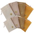 thumbnail image 1 of Shisuyan 8pcs Empty Scented Flower Pouch Dried Flower Sachet Bag Refillable Lavender Sachet Bag, 1 of 7