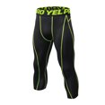 thumbnail image 1 of Men's Compression Fitness Pants - Tight Fit, Running, Basketball, Stretch Fabric, 1 of 4