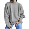 thumbnail image 1 of Birdeem Chandail d'Hiver pour Femmes, Manches Longues, Col Rond, 1 of 1