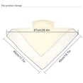 thumbnail image 3 of pitrice Women Summer Chiffon Bandana Cycling Face Neck Protection Sunscreen Printed Breathable Scarf, 3 of 8