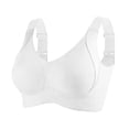thumbnail image 1 of Workout Bras for Women Clearance Fashion Bras for Women No Underwire Seamless Wireless Bralettes Plus Size Comfortable with Support Everyday Bra Womens Comfortable Wireless Bras White, 1 of 5