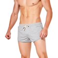 thumbnail image 2 of Plebaso Mens Gym Shorts Drawstring Cotton Running Shorts Breathable Athletic Workout Shorts with Pockets, 2 of 4