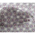 thumbnail image 4 of oneOone Viscose Chiffon Fabric Peacock Feather Ikat Print Fabric By The Yard 42 Inch Wide, 4 of 4