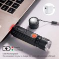 thumbnail image 5 of Rechargeable Lampe Torche LED Puissante, Lampe de Poche avec Chargeur USB, étanche Mini Lampe Torche de Camping, 5 of 5