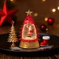 thumbnail image 5 of Aodebiao LED Christmas Tree Night Light Desktop Decor with Glass Cover Holiday Scene Layout Battery Powered Festive Glowing Home Office Decoration Gift, 5 of 5