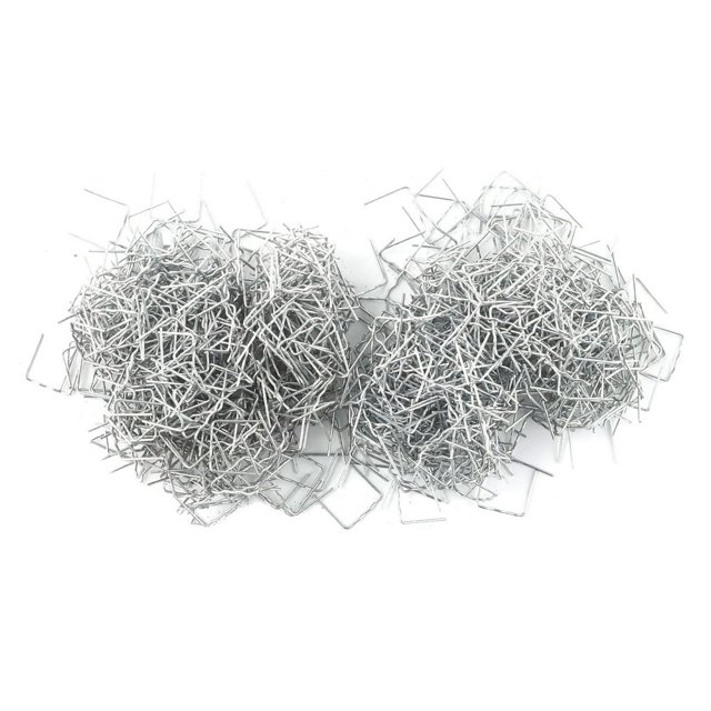 CUITING 1000 Pcs Standard Pre Cut 0.8mm Flat Hot Staple for Plastic Stapler Repair Welder