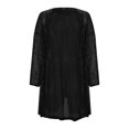 thumbnail image 4 of 2025 Cardigan pour Femmes Chandail Classique à Tissage Ouvert Cardigan Col Ras du Cou Col à Boutons Cardigan à Manches Longues pour Robe Tricot devant Ouvert, 4 of 5