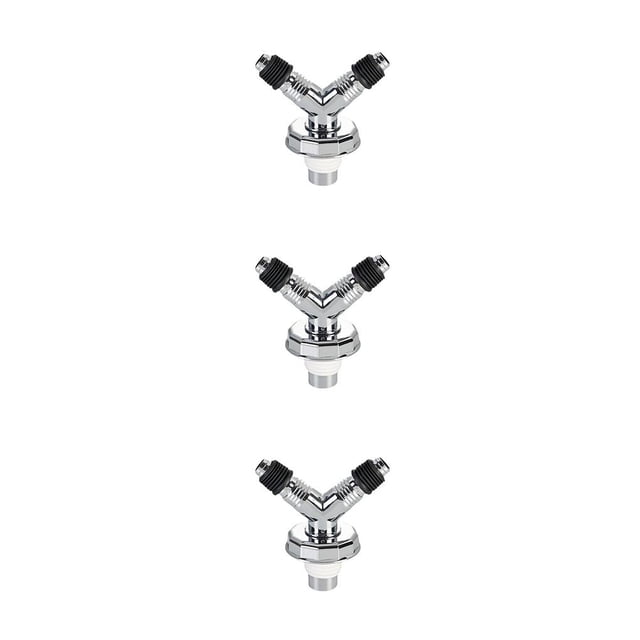 stanreset Washing Machine Floor Drain Connector Washroom Kitchen Sewer Deodorant Y Shape 3Set