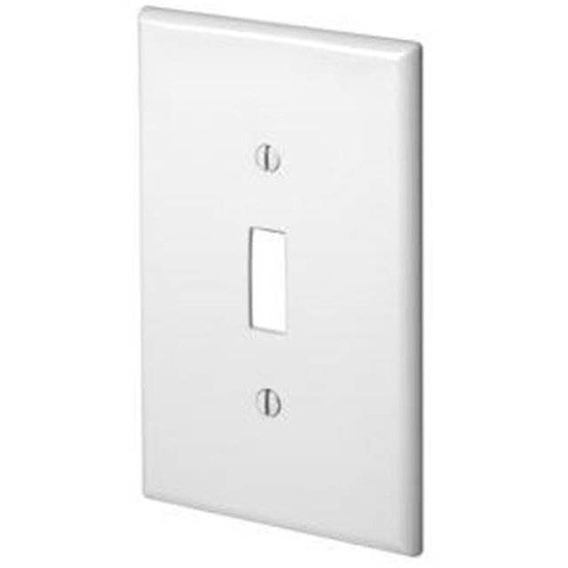 Leviton Mfg 021-00PJ1-00I 1 Toggle Midway Nylon Wall plate - Ivory