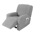 thumbnail image 1 of Amdohai Housse Extensible pour Fauteuil Inclinable en 4 Pcs Séparées Maison Chambre Salon, 1 of 6