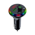 thumbnail image 2 of Danhjin Wireless Charging Bluetooth Transmitter for Car 7 Color Led Bluetooth Car Adapter With 5V3.1A Charging Handsfree Car Kit Rotatable Portable, 2 of 9
