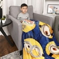 thumbnail image 3 of Despicable Me Minions Kids Throw Blanket, 50" x 60", 3 of 6