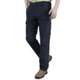 thumbnail image 2 of Aqestyerly Pantalon pour Homme Pantalon Cargo pour Homme Mode Décontractée Ajusté Multi-Poches Pantalon Droit Pantalon d'Assaut Extérieur Pantalon de Sport, 2 of 6