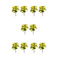 thumbnail image 2 of mmirethe 2x Faible Entretien Apparence Réaliste Faux Fleurs et Plantes Large Application Jaune 5Set, 2 of 6