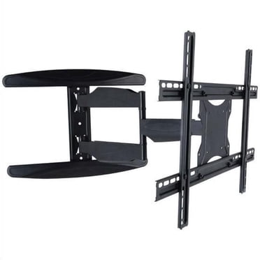 Techly Support mural orientable pour téléviseur LCD/LED de 40" à 65" - Inclinaison de +12°/-2° - VESA jusqu'à 600x400 mm - Capacité de charge jusqu'à 35 kg - Noir