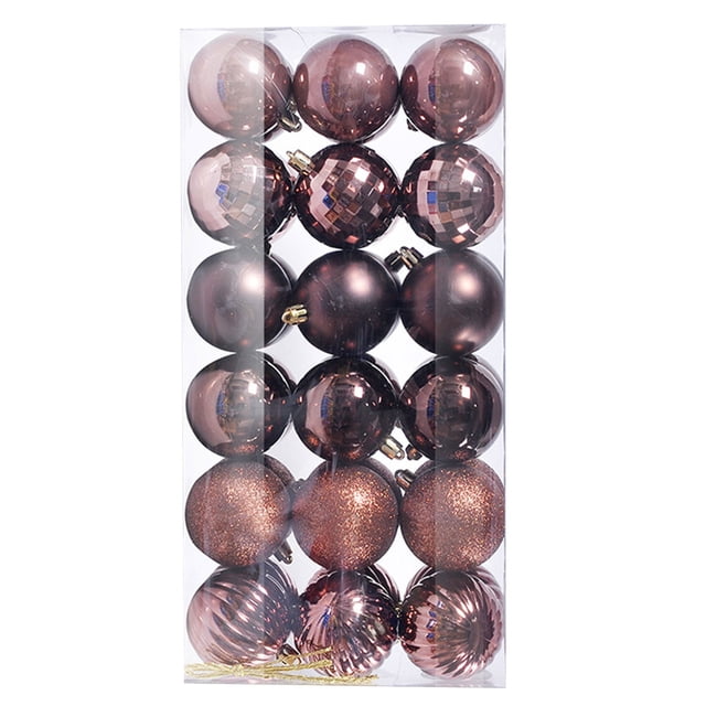 Agiferg 36PCS Christmas Xmas Tree Ball Bauble Hanging Home Party Ornament Decor 6CM