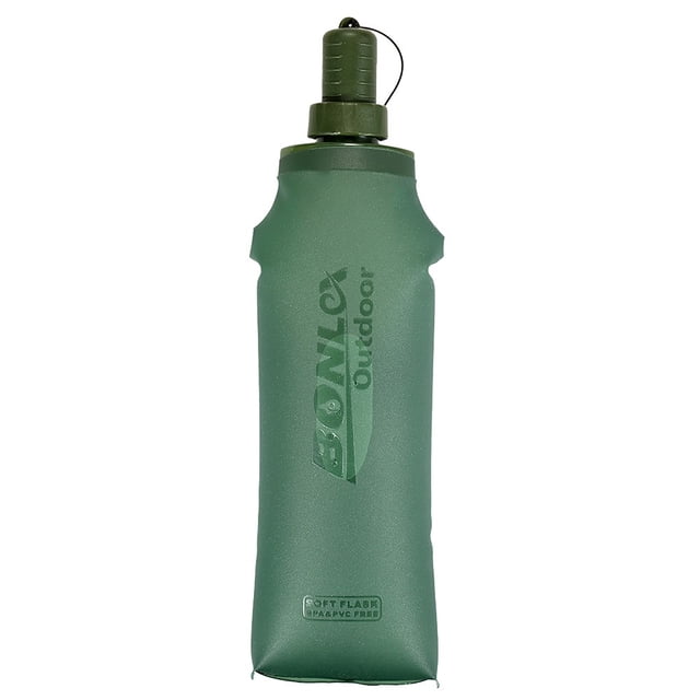 Bouteille de Sport Souple Pliable en TPU pour Course, Camping, Randonnée, Sac, Bouteille de Boisson Pliable