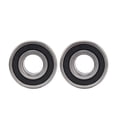 thumbnail image 3 of 2Pcs Double Row Ball Bearing Steel Ball Bearings Double Shielded Flange for Planetary Reducer, 3 of 8