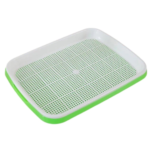 Sprout Germination Tray Hydroponic Growing For Wheatgrass Soilless Vegetable Planter - For Patio