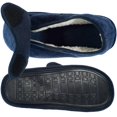 thumbnail image 3 of Men's Navy Edema Slipper for Swollen Feet-opens Fully (2XL 14-15), 3 of 4