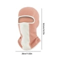 thumbnail image 3 of Face Mask Skin Care,Winter Face Mask,Winter Outdoor Warm Riding Mask Face Protection Neck Protection and Mouth Protection Integrated Hood Cold Fleece Hat,Gaiters Face Mask,Comfortable Face Masks, 3 of 6