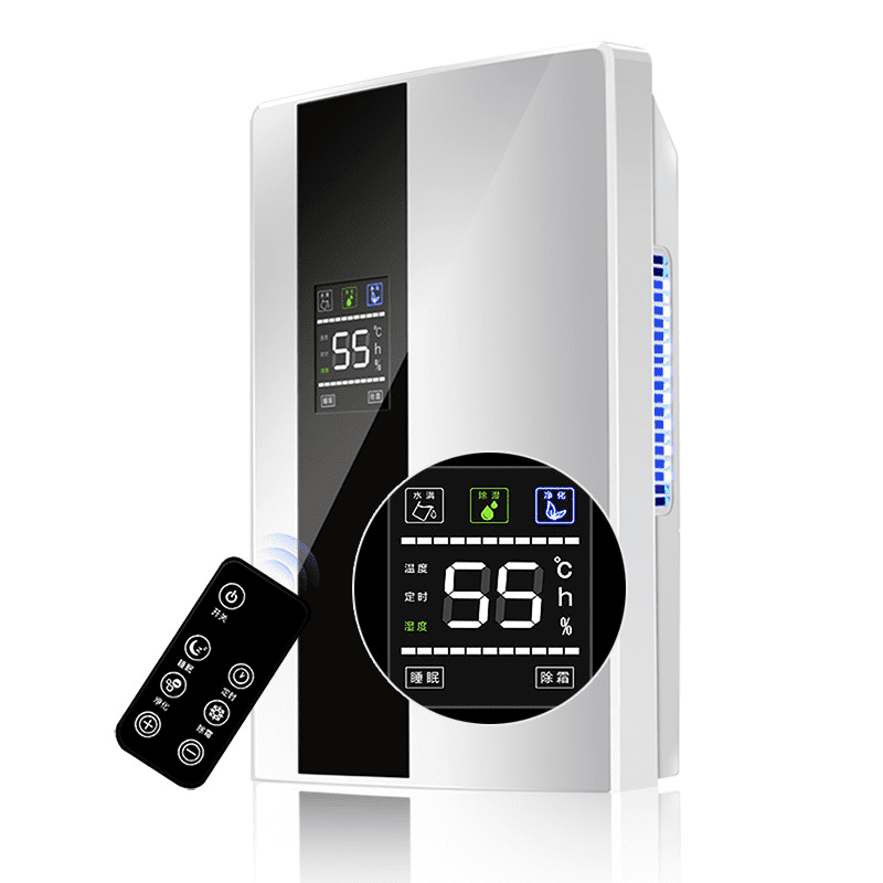 Portable Dehumidifier with Auto Shutoff, Timer & Water Tank, 1 Pack
