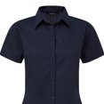 thumbnail image 2 of Premier Short Sleeve Poplin Blouse / Plain Work Shirt, 2 of 3