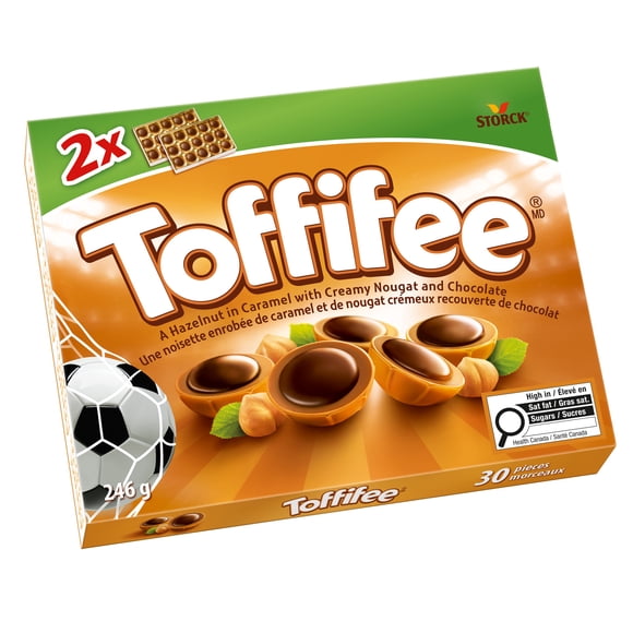 Toffifee® Hazelnut in Caramel with Creamy Nougat and Chocolate Candy