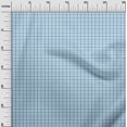 thumbnail image 3 of oneOone Viscose Jersey Blue2 Fabric Check Craft Projects Decor Fabric Printed By The Yard 60 Inch Wide, 3 of 4