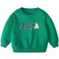 thumbnail image 2 of Diufon Chandail en Molleton de Noël pour Garçons et Filles Manches Longues Col Rond Chandail Automne Hiver Hauts Chauds, 2 of 4