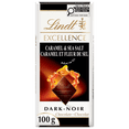 thumbnail image 1 of Lindt EXCELLENCE Caramel & Sea Salt Dark Chocolate Bar, 100 Grams, 1 of 14