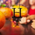 thumbnail image 2 of Spider Halloween Decoration Hang Tag Set with 26 Iron Letters 5.3 cm x 9 cm, Black Rope Included, 2 of 4