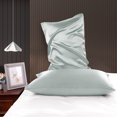thumbnail image 3 of Unique Bargains Satin Pillowcases Zipper Closure 2pcs, 3 of 8