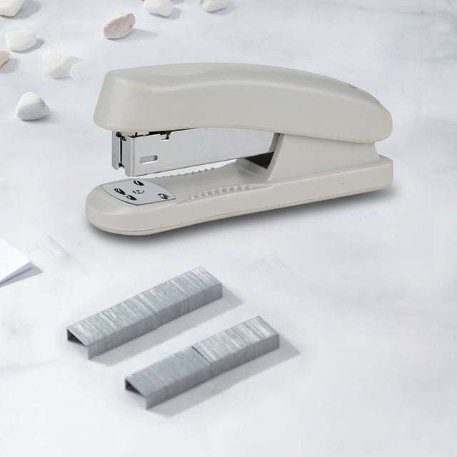 Desktop Stapler Basic Stapler with 25 Sheet Capacity, Two Binding Modes Portable Stapler, Durable Staplers for Office School Home