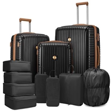 Joyway Ensemble de 11 Pcs de Bagages Valise Rigide Légère avec Cadenas TSA Roues Pivotantes