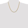 thumbnail image 2 of 14k Yellow Gold 20 Inch 4mm Rope Chain Necklace Pendant Charm, 2 of 9