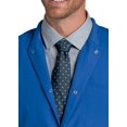thumbnail image 4 of Landau Mens 5-Pocket, Classic Relaxed Fit, Crew Neck, Snap Front, Warm-up Scrub Jacket 7551, 4 of 8