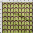 thumbnail image 3 of oneOone Cotton Silk Fabric Chevron Ikat Printed Craft Fabric BTY 42 Inch Wide, 3 of 4