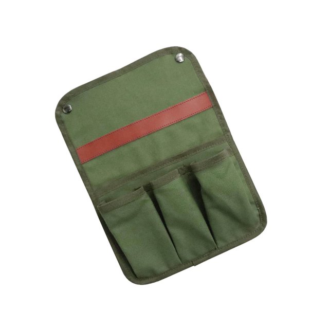 kurtrusly Fauteuil Portable avec Accoudoirs et Poche, 4 Ports, Sac de Rangement Vert