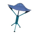 thumbnail image 1 of jinwen Camping Stool Compact Small Foldable Chair for Beach Barbecue Indoor Outdoor Blue, 1 of 9