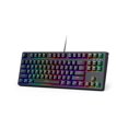 thumbnail image 1 of AUKEY Clavier de Jeu Mécanique TKL avec Commutateurs RVB et Rouges, Clavier Filaire à 87 Touches avec Anti-Ghosting et Logiciel de Jeu pour PC et Mac KM-G14, 1 of 6