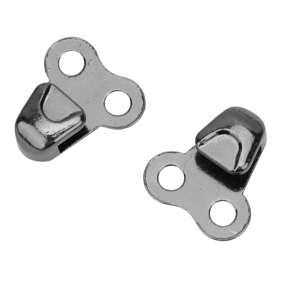 Sonew Hooks Fittings with Rivet,20Set Alloy Boot Lace Hooks Lace Fittings with Rivets for Repair/Camp/Hike/Climb Accessories,Hooks Lace Fittings with Rivet