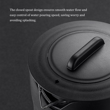 Infuseur à Thé Résistant à la Chaleur Scellé Réutilisable pour la Maison avec Poignée Lavable Antidérapant en Acier Inoxydable PP Cafetière Domestique avec Poignée 1500 ml
