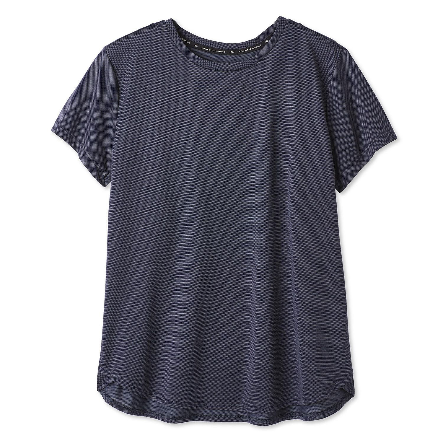 T-shirt à encolure ras du cou Athletic Works pour femmes