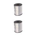 thumbnail image 2 of kurtrusly Sparkling Ribbon Balloon Sturdy And Durable For Crafts And Gift Packaging Tidy Golden Curled Ribbon silver ribbon Laser 2Set, 2 of 6