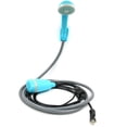 thumbnail image 3 of relayinert ABS Camping Essentials Rechargeable And Portable Outdoor Shower Stay Clean On Adventures Compact black blue, 3 of 6
