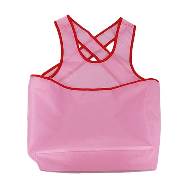 Tablier de Lessive avec Pochette Portable Sans Manches Tablier de Lessive avec Grande Poche Tablier de Lessive en Tissu